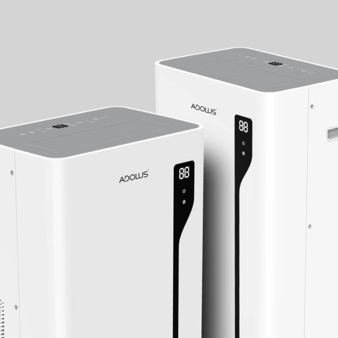 Mobilus oro kondicionierius ADOLUS ARCTIC A3600H su šildymu 8