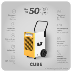 Drėgmės surinkėjas Adolus Cube X600 (2 vnt.)