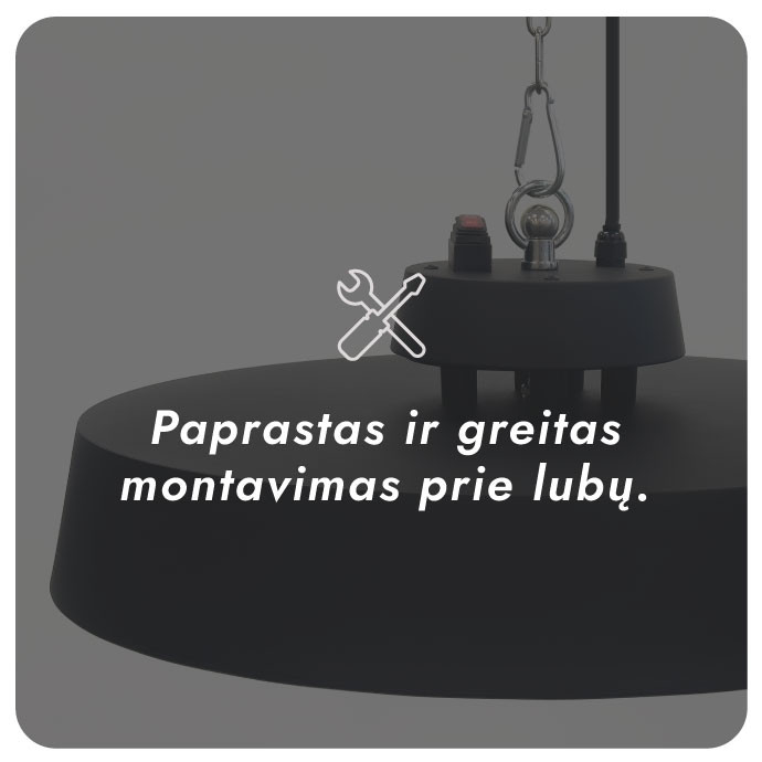 Infraraudonųjų spindulių šildytuvas Heatum VERSE H2000R Black 9