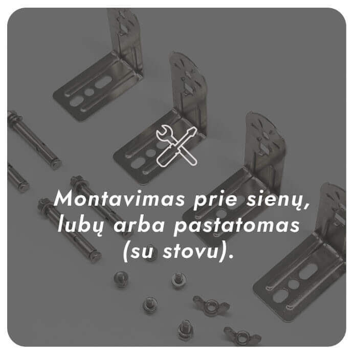 Infraraudonųjų spindulių šildytuvas Heatum H2000 OPTIM 11