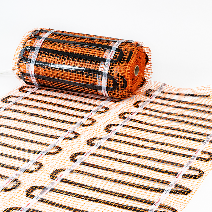 Elektrinis šildomų grindų kilimėlis - tinklelis Warmset Black 150 W  (150-1.5) 8