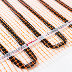 Elektrinis šildomų grindų kilimėlis - tinklelis Warmset Black 85 W (85-10) 2 Elektrinis šildomų grindų kilimėlis - tinklelis Warmset Black 85 W (85-10) 2