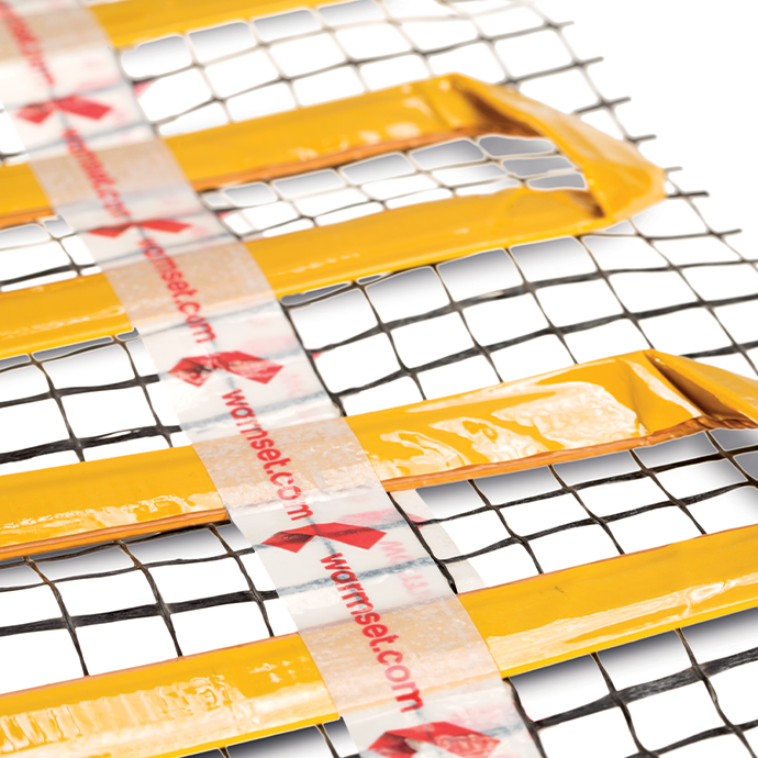 Elektrinis šildomų grindų kilimėlis - tinklelis Warmset Gold 100 W  (100-1) 5
