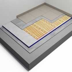 Elektrinis šildomų grindų kilimėlis - tinklelis Warmset Gold 100 W (100-4) 6 Elektrinis šildomų grindų kilimėlis - tinklelis Warmset Gold 100 W (100-4) 6