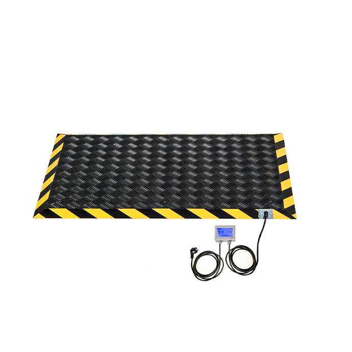 Šildanti grindinė platforma Warmset 60x90x1.6 cm su termostatu