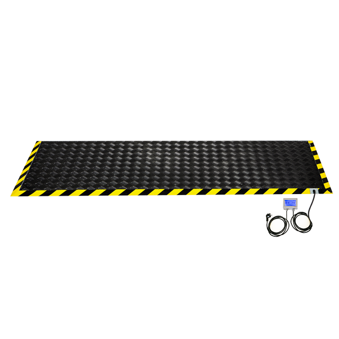 Šildanti grindinė platforma Warmset 60x180x1.6 cm su termostatu