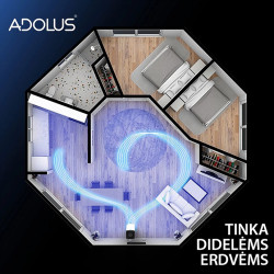 Mobilus oro kondicionierius ADOLUS ARCTIC A2600H su šildymu ir lango tarpine 21 Mobilus oro kondicionierius ADOLUS ARCTIC A2600H su šildymu ir lango tarpine 21