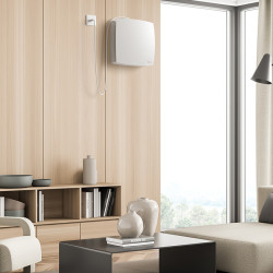 Mini rekuperatorius Adolus AD - L50C - W su CO2 jutikliu ir WIFI 6