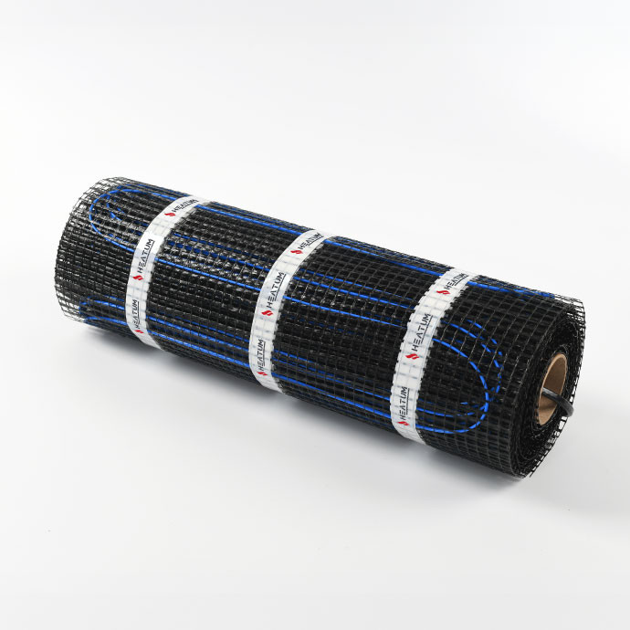 Elektrinis šildomų grindų kilimėlis - tinklelis Heatum 100 W/m²  (100-3.5)