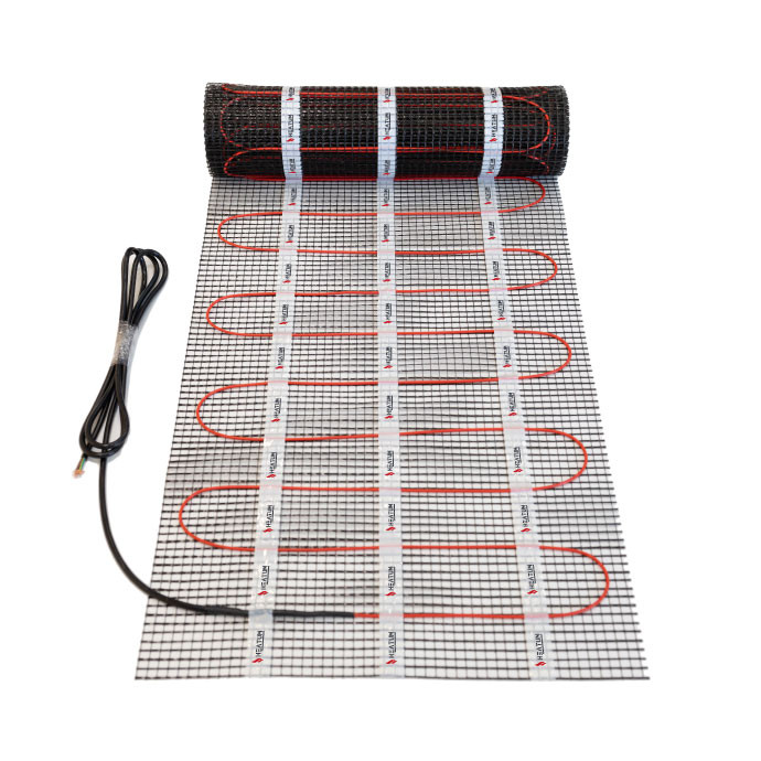 Elektrinis šildomų grindų kilimėlis - tinklelis Heatum 150 W/m²  (150 - 4)