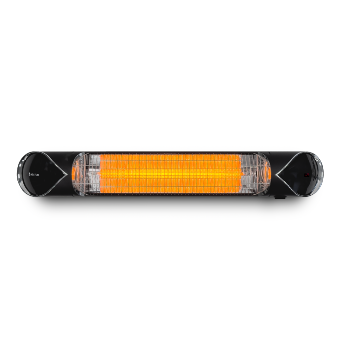 Infraraudonųjų spindulių šildytuvas Heatum CORE H2500R Black