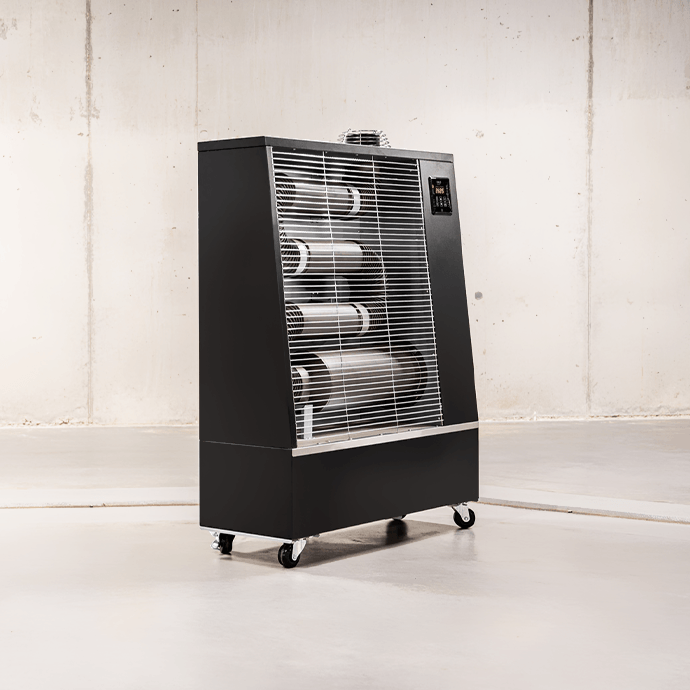 Dyzelinis infraraudonųjų spindulių šildytuvas HEATUM 16 kW su Wifi 12