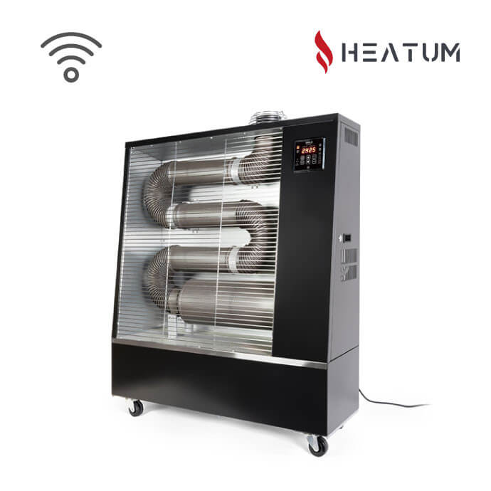 Dyzelinis infraraudonųjų spindulių šildytuvas HEATUM 20 kW su Wifi 1