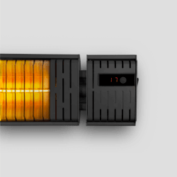 Pastatomas Infraraudonųjų spindulių šildytuvas Heatum H3000R EMPIRE su vienkoju stovu 4