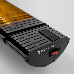 Pastatomas Infraraudonųjų spindulių šildytuvas Heatum H3000R EMPIRE su vienkoju stovu 6