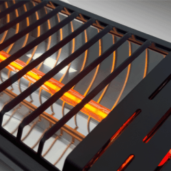 Pastatomas Infraraudonųjų spindulių šildytuvas Heatum H3000R EMPIRE su vienkoju stovu 9